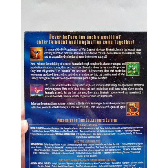Walt Disney - The Fantasia Anthology DVD set - Picture 4 of 12